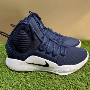 Nike Zoom Hyperdunk X TB Navy Blue Men's 9 Basketball Shoes AT3866-407 2018 NEW